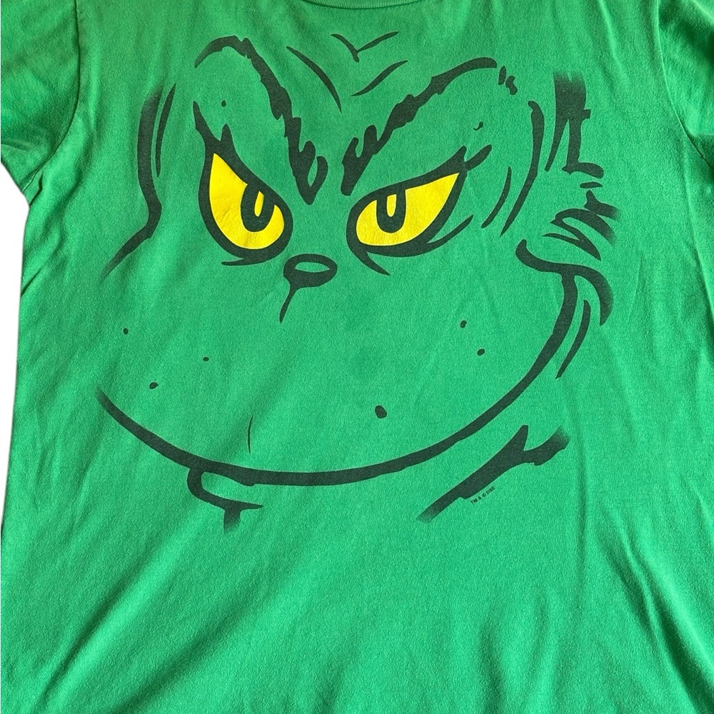 DR SEUSS BY HYBRID APPAREL MENS THE GRINCH FACE T-SHIRT SZ M - Picture 2 of 9